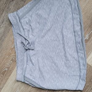 Athleta Techie Terry Skirt Heathered Gray Size Medium
